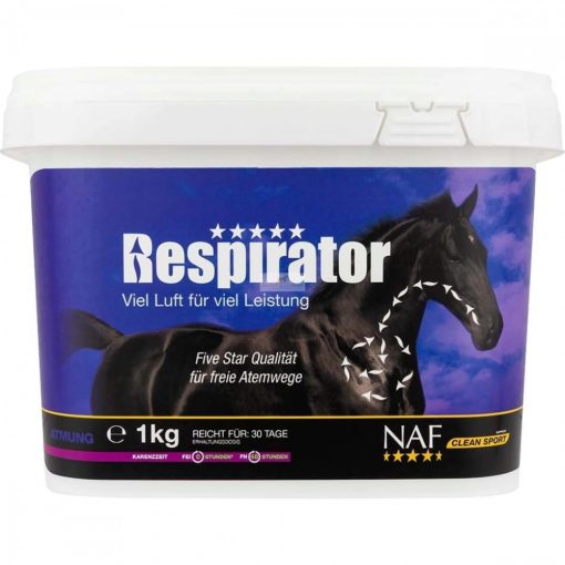 NAF Respirator Por, légutak egészsége