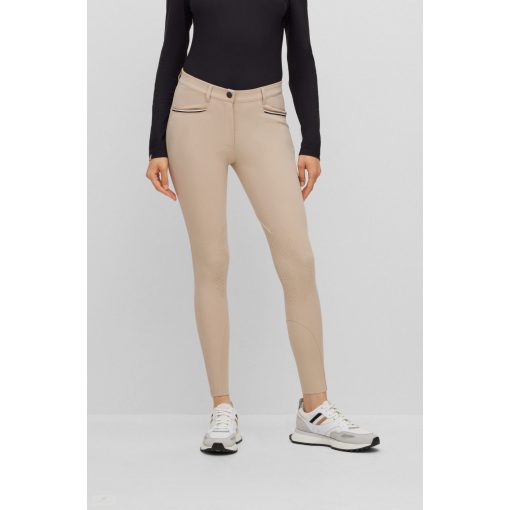 Hugo Boss Hazel Térdszilikonos Lovaglónadrág, beige