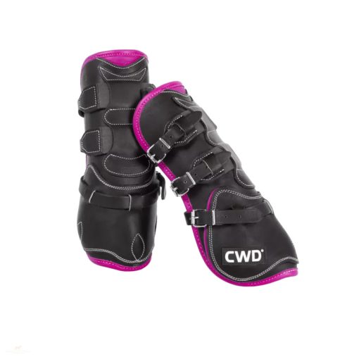 CWD Csatos Mademoiselle Ínvédő, fekete-fuchsia