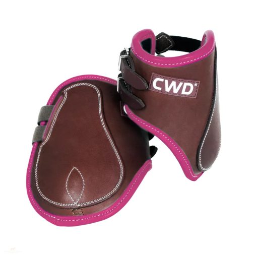 CWD Mademoiselle Csatos Bokavédő, sötétbarna-fuchsia