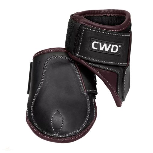 CWD Mademoiselle Young Bokavédő Calfskin, fekete-burgundy