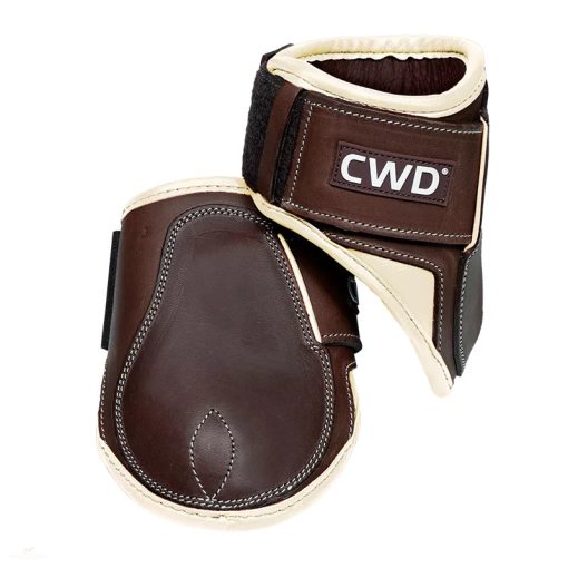 CWD Mademoiselle Young Bokavédő Calfskin, sötétbarna-ivory