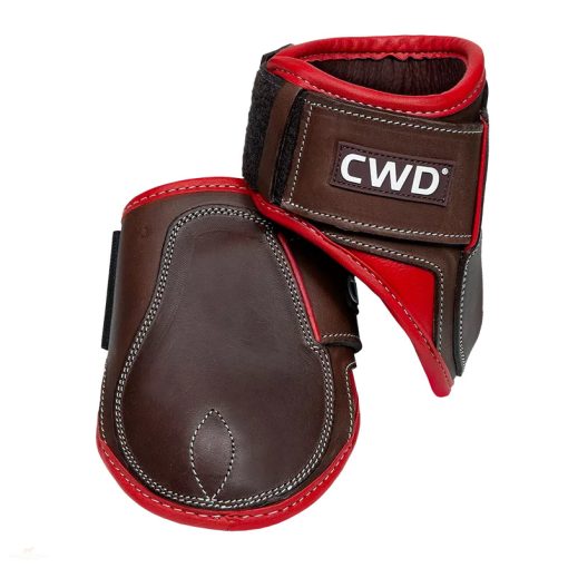 CWD Mademoiselle Young Bokavédő Calfskin, sötétbarna-piros