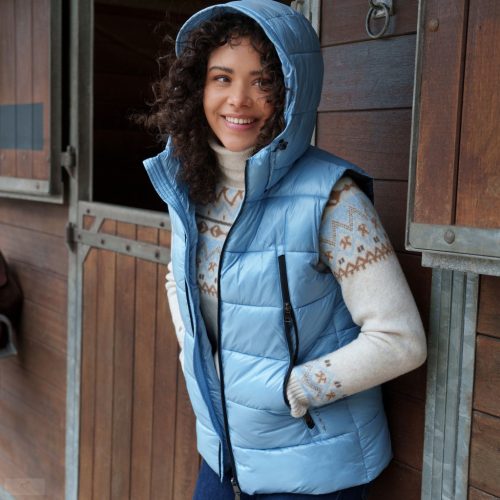 HV POLO Vicky Mellény, mist blue