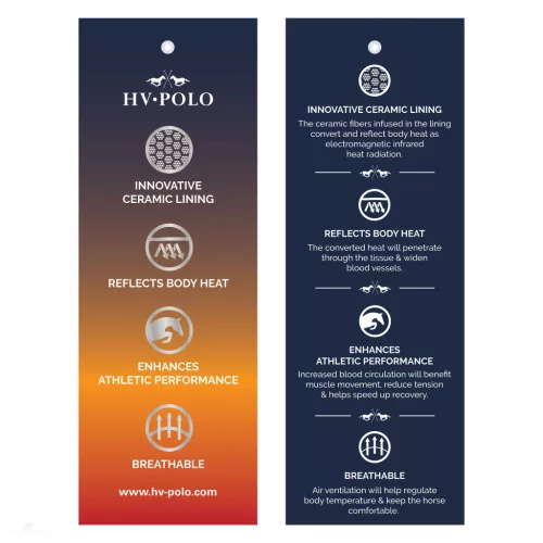 HV POLO Pro Performance Ugró Nyeregalátét, fekete