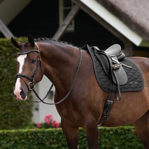 HV POLO Joan Díjlovas Nyeregalátét, fekete