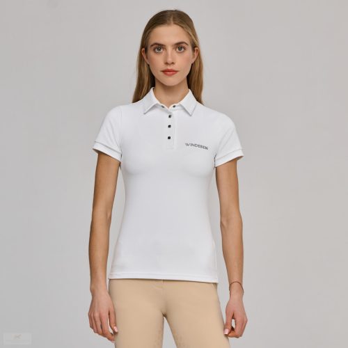 Winderen Női Galléros Póló, fehér
