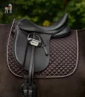 Waldhausen Felix Glam Díjlovas Nyeregalátét, espresso