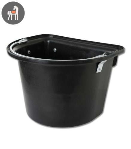 Waldhausen Felakasztható Vödör foganytúval, fekete