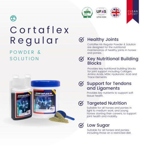 Equine America Cortaflex HA Regular Powder, izületvédő 3,6 kg
