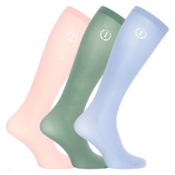 Imperial Riding Multipack Show Socks 3x, rose blush