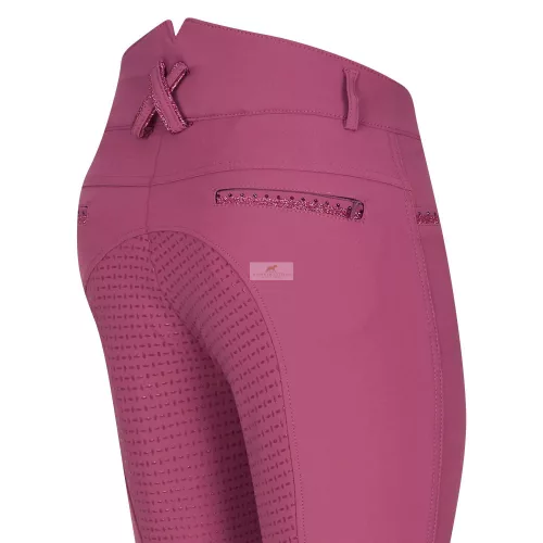 Imperial Riding El Capone High Waist Teliszilikonos Lovaglónadrág, violet rose