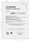 Quebeck MSM+C vitamin, 500 gramm