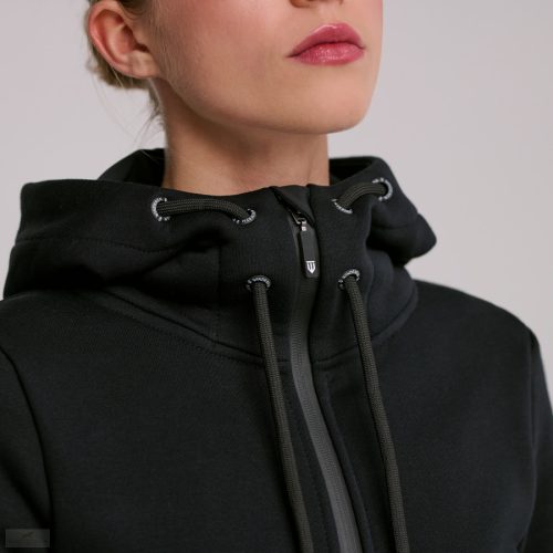 Winderen Basic Kapucnis Pulóver Dressage, raven