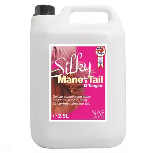 NAF D-tangler Silky Mane and Tail Spray, sörényfény, 2,5 liter