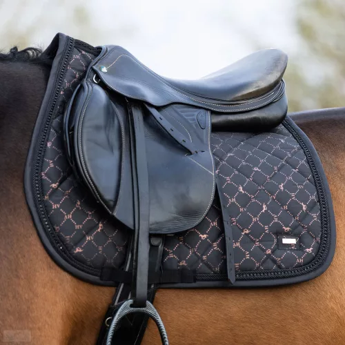 HV POLO Welmoed Shine Ugró Nyeregalátét, fekete