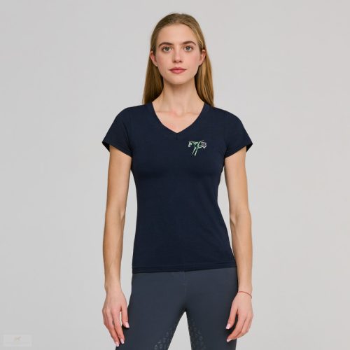 Winderen Basic Női Póló Eventing, denim