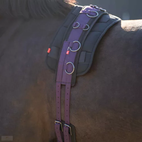 Imperial Riding Deluxe Extra Futószárazó Heveder, Black Berry