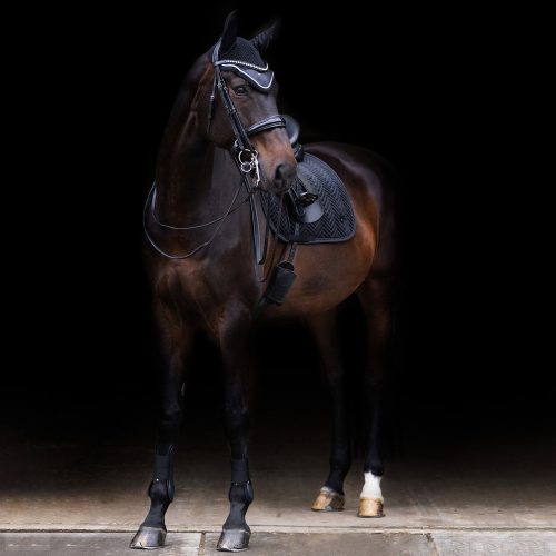 Imperial Riding Shadow Díjlovas Nyeregalátét, fekete