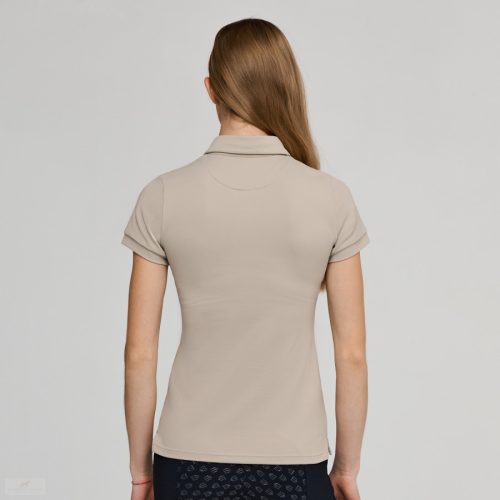 Winderen Női Galléros Póló, sand beige