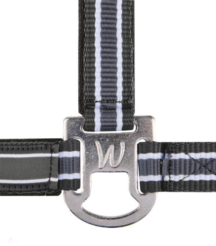 Waldhausen Athletic Kötőfék, asphalt/fekete