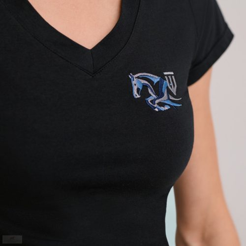 Winderen Basic Női Póló Jumping, raven