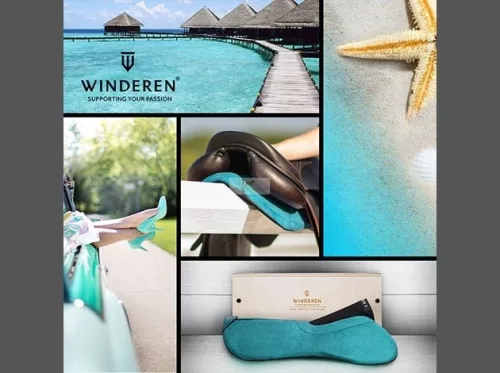 Winderen Díjlovas Nyeregemelő, Slim/Comfort, Seagreen