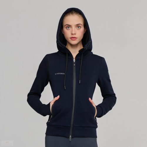 Winderen Basic Kapucnis Pulóver Jumping, denim