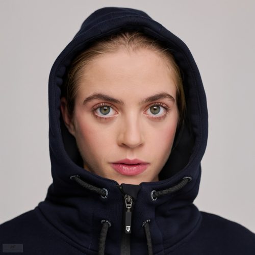 Winderen Basic Kapucnis Pulóver Jumping, denim