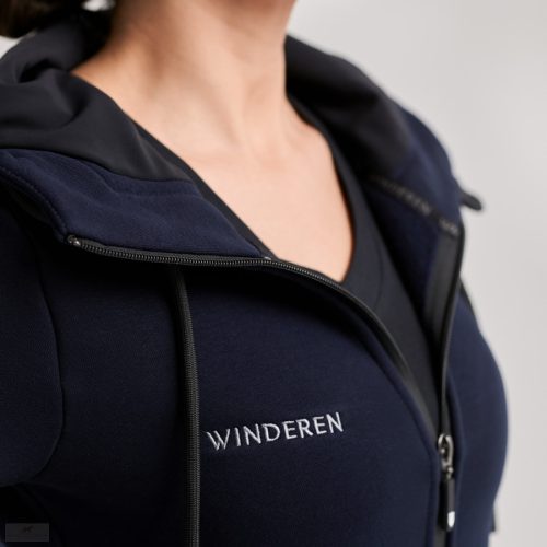 Winderen Basic Kapucnis Pulóver Jumping, denim