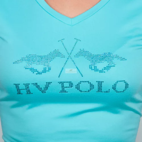 HV POLO Favouritas Limited Tech Póló, Türkiz