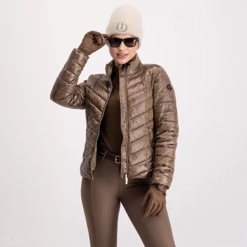 Imperial Riding Suzy Teliszilikonos Téli Lovaglónadrág, macchiato