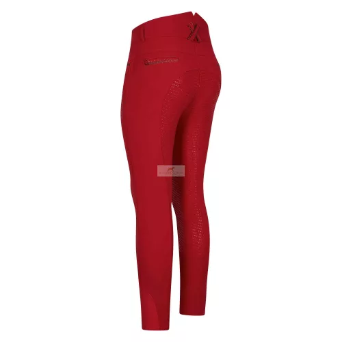 Imperial Riding El Capone High Waist Teliszilikonos Lovaglónadrág, tango red