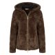 Imperial Riding Cosy Zip Női Pulóver, macchiato