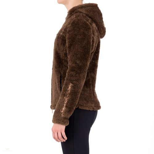 Imperial Riding Cosy Zip Női Pulóver, macchiato