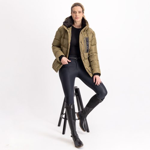 HV POLO Jacky Női Kabát, dark oil green