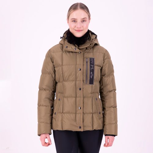 HV POLO Jacky Női Kabát, dark oil green