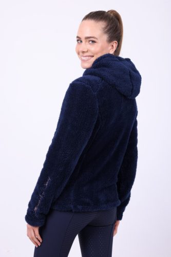 Imperial Riding Cozy Zip Női Pulóver, navy