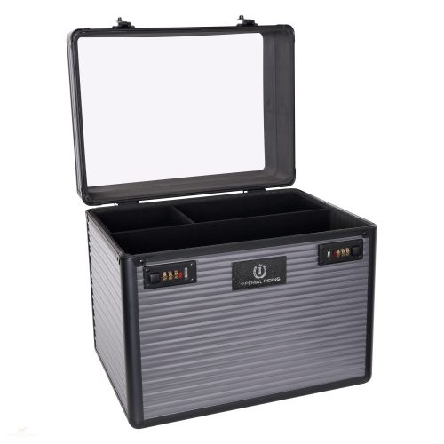 Imperial Riding Shiny Classic Ápolós Doboz, sötétszürke