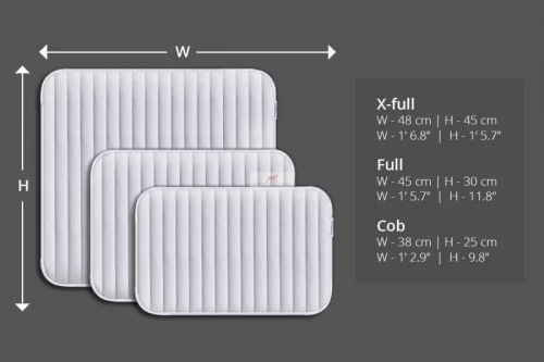 Winderen Thermo Silver fehér fáslialátét munkafáslihoz, 2db