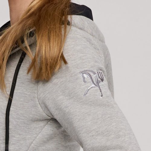 Winderen Basic Kapucnis Pulóver Dressage, ash melange