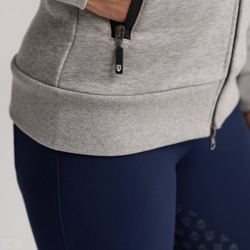 Winderen Basic Kapucnis Pulóver Dressage, ash melange