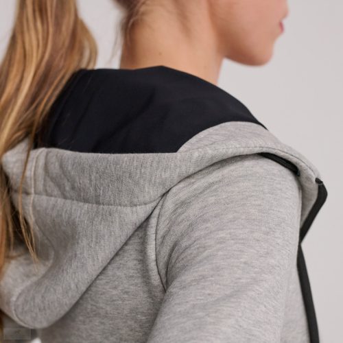 Winderen Basic Kapucnis Pulóver Dressage, ash melange