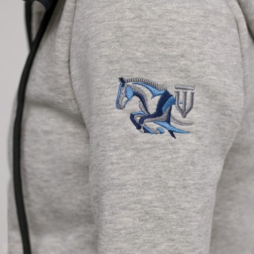 Winderen Basic Kapucnis Pulóver Jumping, ash melange