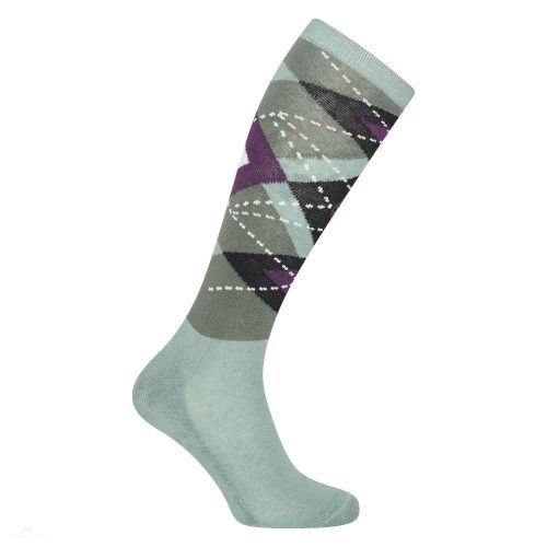 Imperial Riding Classic Twist Lovaglózokni, Sage Green