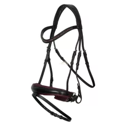Imperial Riding IRH Fria Kantár, fekete/burgundy
