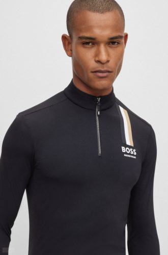Boss Equestrian Ethan Férfi Felső, fekete