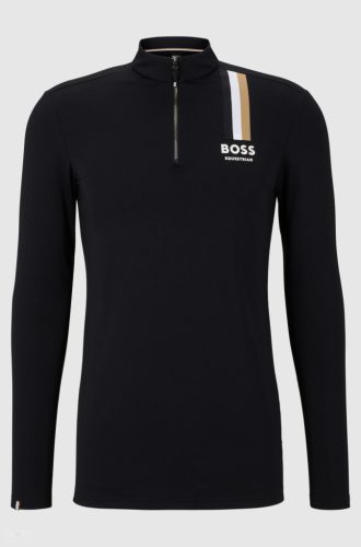 Boss Equestrian Ethan Férfi Felső, fekete