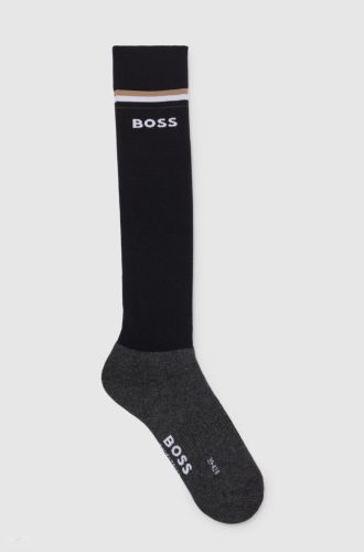 Boss Equestrian Classic Zokni, fekete