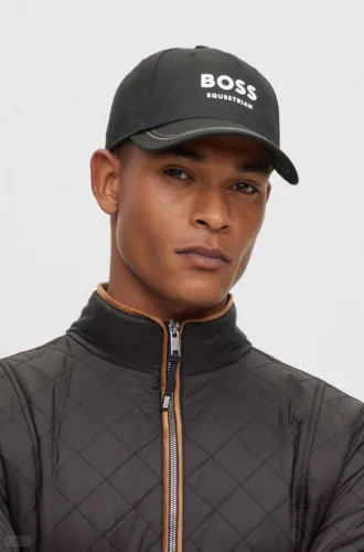 Boss Equestrian Classic Baseballsapka, fekete